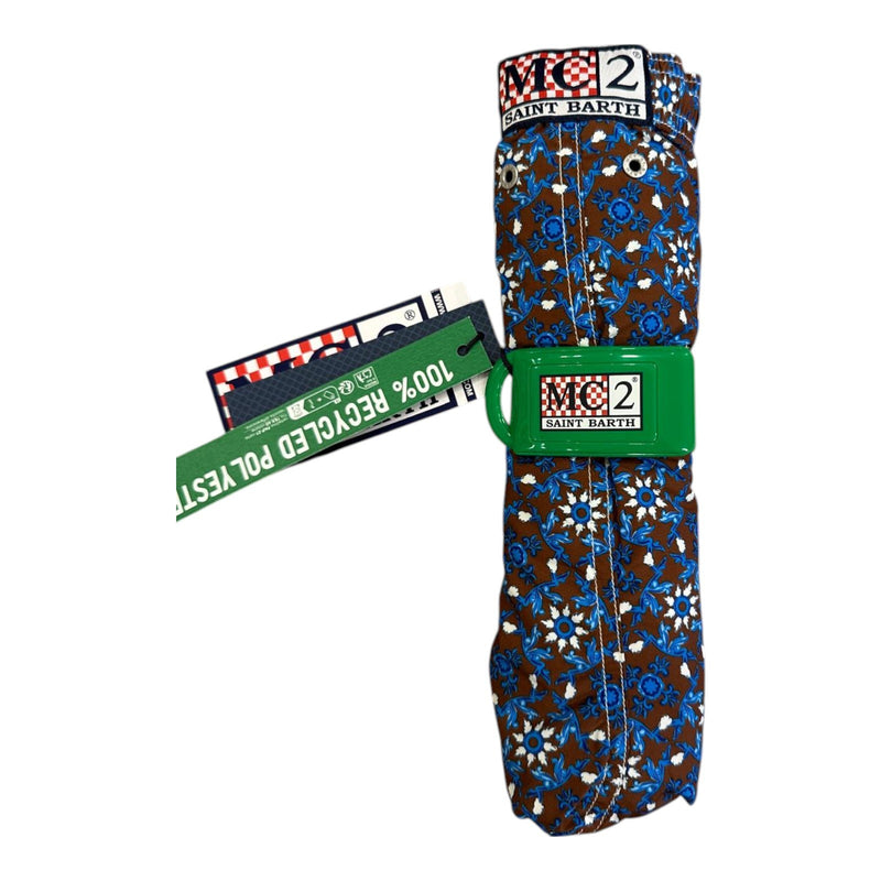 Pantaloncini e calzoncini Uomo Mc2 Saint Barth - Lighting 70 Ultralight Swim Short 70'S Print - Bordeaux