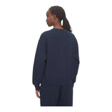Felpe senza cappuccio Donna Calvin Klein - Ls Mnlg Frnch Trry R - Blu