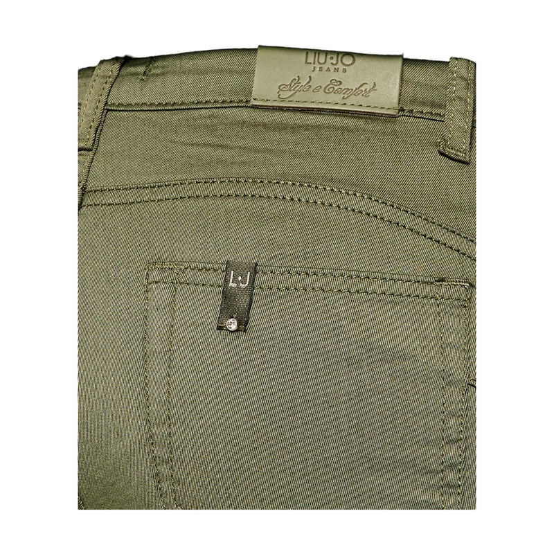 Pantaloni Donna Liu Jo - B.up Glam Reg.w. - Verde