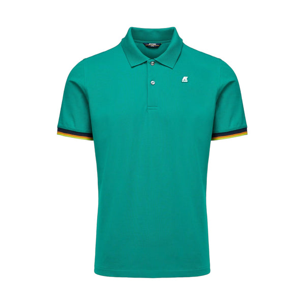 Polo Uomo K-Way - Polo Manica Corta Vincent - Verde