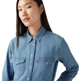 Camicie Donna Levi's - Iconic Western - Celeste