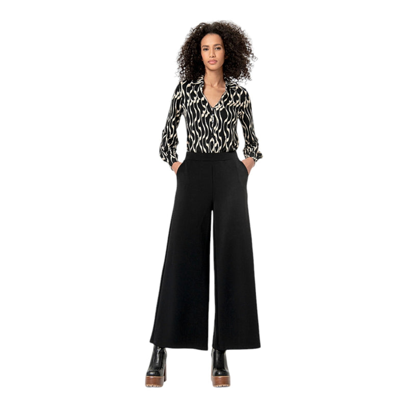 Pantaloni Donna Surkana - Pantaloni ampi - Nero