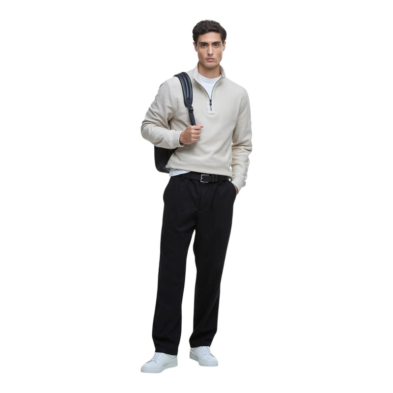 Maglie Uomo Barbour - Samuel Funnel Neck - Beige