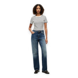 T-shirt Donna Tommy Hilfiger - Slim Cody C-Nk S/S Tee - Blu