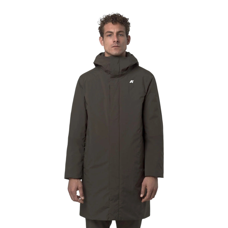 Giubbotti Uomo K-Way - Thomas Warm Ottoman - Oliva