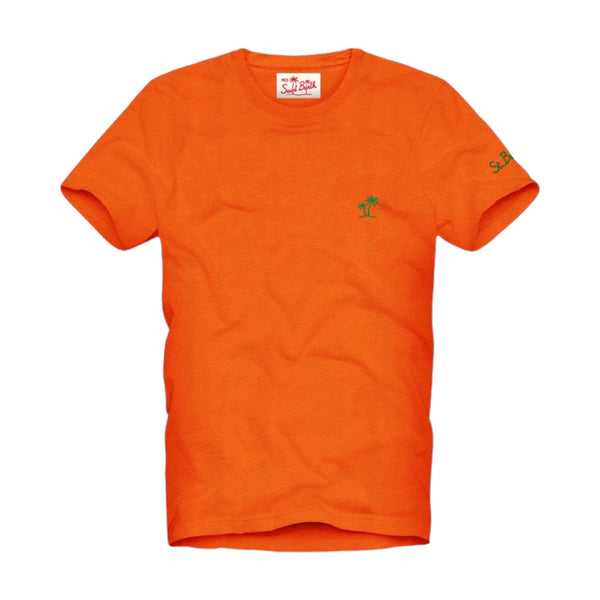 T-shirt Uomo Mc2 Saint Barth - Gary T-Shirt Sponge - Arancione