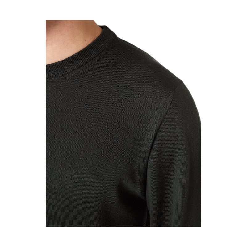 Maglioni Uomo Alpha Studio - Girocollo M/L Basic Slim - Nero