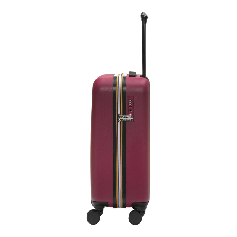 Valigie Unisex K-Way - Cabin Trolley Small - Bordeaux