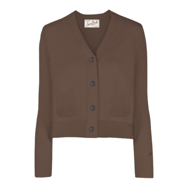 Cardigan Donna Mc2 Saint Barth - Woman Cardigan - Marrone