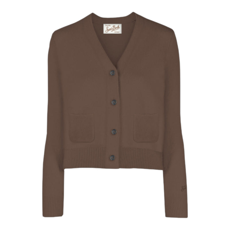 Cardigan Donna Mc2 Saint Barth - Woman Cardigan - Marrone