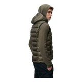 Gilet Uomo Blauer - Arden Smanicati Imbottito Piuma - Verde