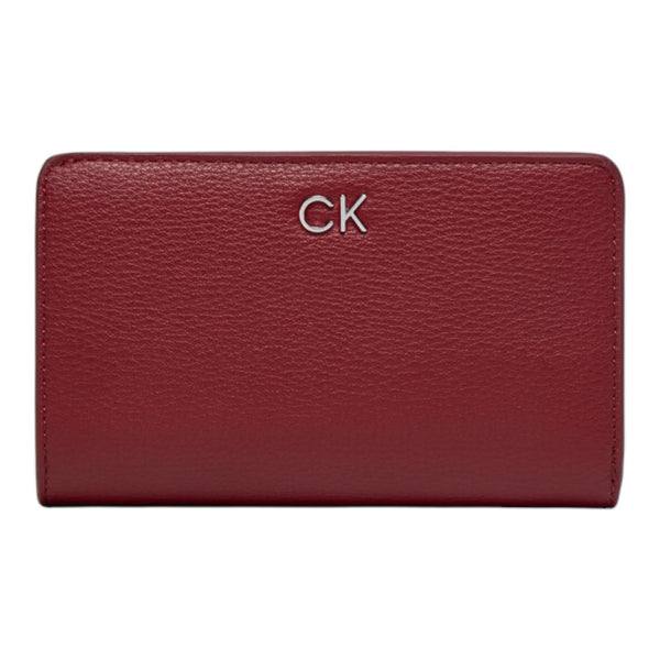 Portafogli Donna Calvin Klein - Ck Daily Medium Bifold - Bordeaux