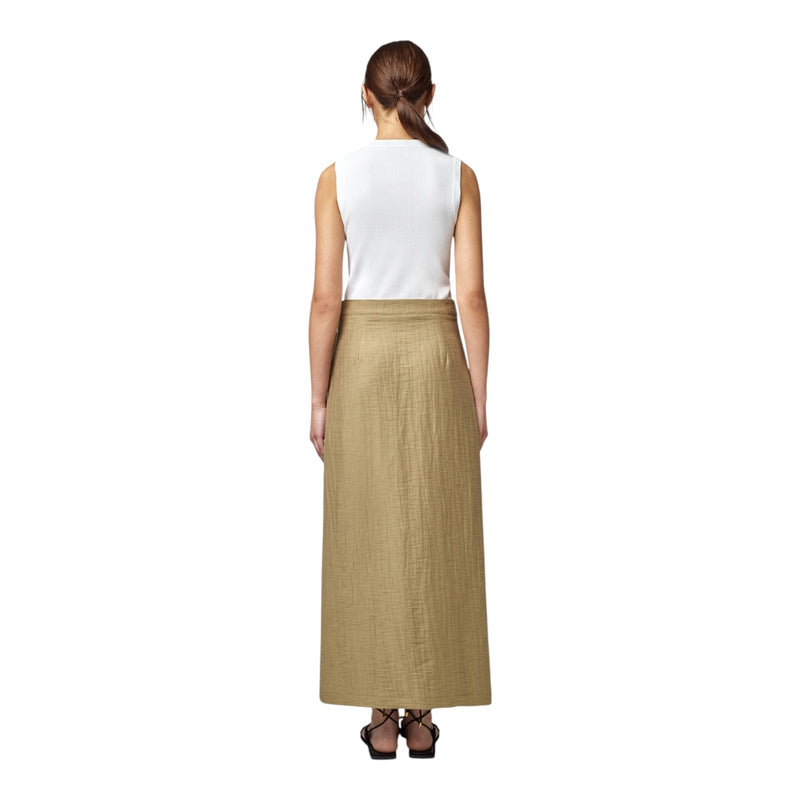 Gonne casual Donna Alpha Studio - Gonna Portafoglio Tailoring - Verde militare