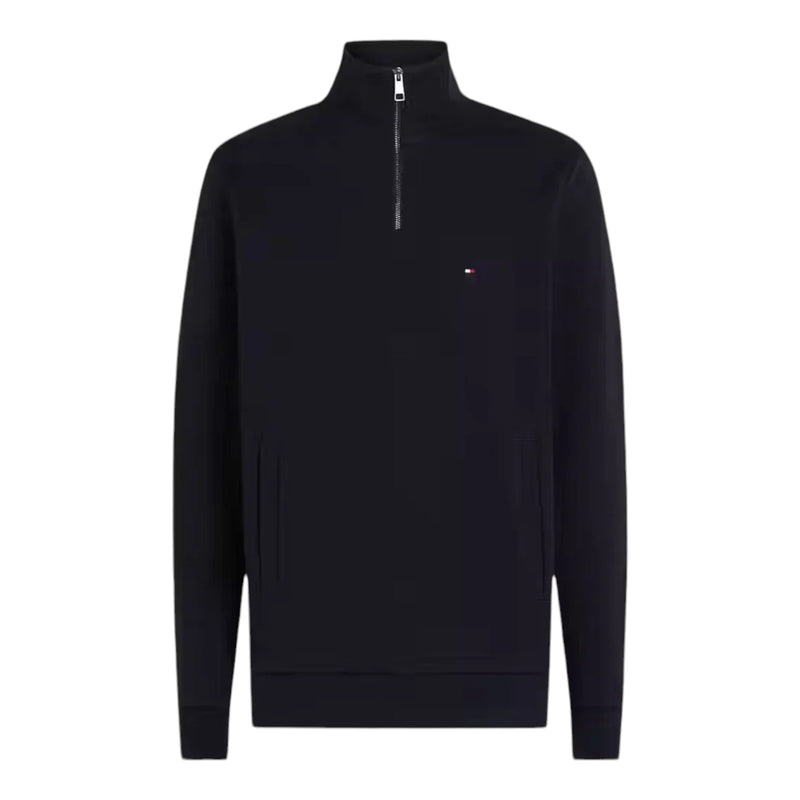 Maglie a manica lunga Uomo Tommy Hilfiger - Essential Intechno 1/4 Zip - Blu