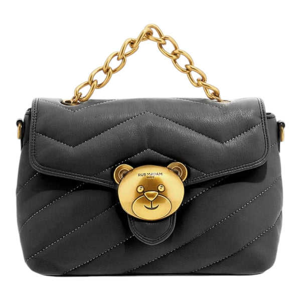 Borse a tracolla Donna Rue Madam Paris - Puffy Shoulder Xl Handbag - Nero
