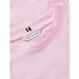 T-shirt Donna Tommy Hilfiger - Th Script Reg C-Nk Ss Tee - Rosa