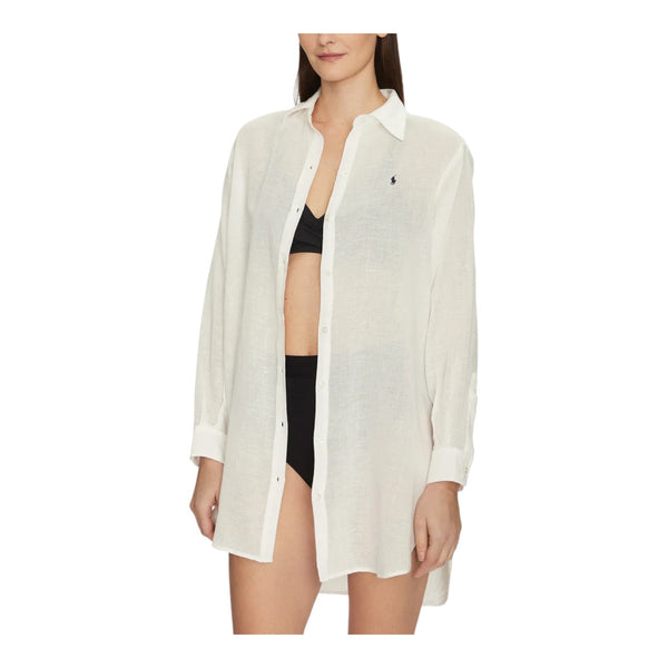 Camicie Donna Polo Ralph Lauren - Boyfriend Shirt - Bianco