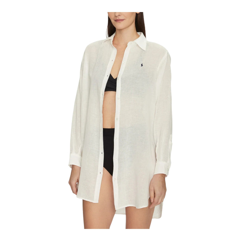 Camicie Donna Polo Ralph Lauren - Boyfriend Shirt - Bianco