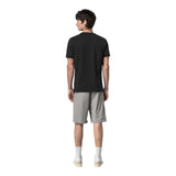 T-shirt Uomo K-Way - Odom Jersey Micro Lettering - Nero