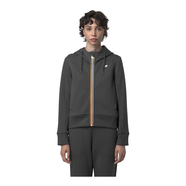 Felpe con cappuccio Donna K-Way - Divine Light Spacer - Grigio