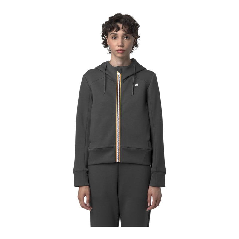 Felpe con cappuccio Donna K-Way - Divine Light Spacer - Grigio