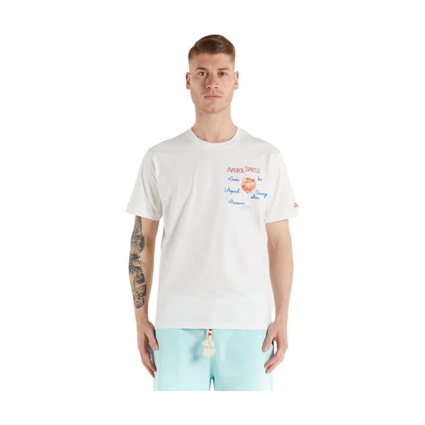 T-shirt Uomo Mc2 Saint Barth - Tshirt Man	Cotton Classic T Shirt - Bianco