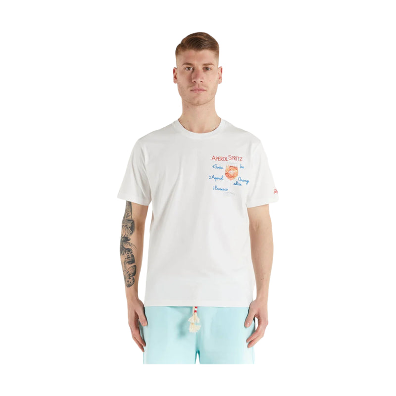 T-shirt Uomo Mc2 Saint Barth - Tshirt Man	Cotton Classic T Shirt - Bianco