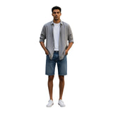 Camicie casual Uomo GMF965 - Camicia Ml Lino E Cotone - Marrone