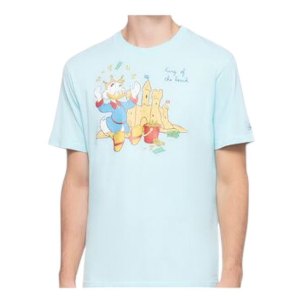 T-shirt Uomo Mc2 Saint Barth - Tshirt Man	Cotton Classic T Shirt - Celeste