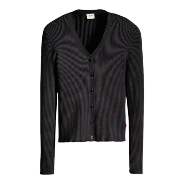 Cardigan Donna Levi's - Tulip Cardigan Redwood Stripe - Nero