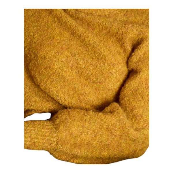 Maglioni Donna Surkana - Maglione girocollo con maniche raglan a sbuffo - Senape