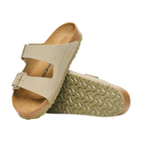 Sandali Unisex Birkenstock - Arizona faded khaki, Birko Flor - Verde