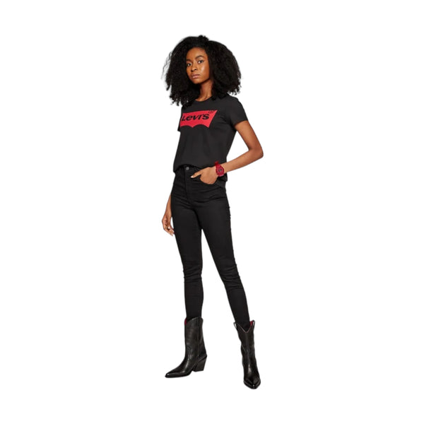 T-shirt Donna Levi's - The Perfect Tee - Nero