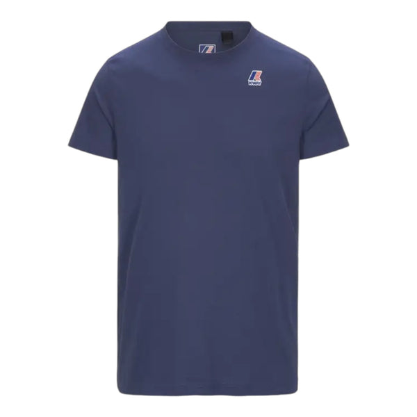 T-shirt Uomo K-Way - Le Vrai Edouard - Blu elettrico