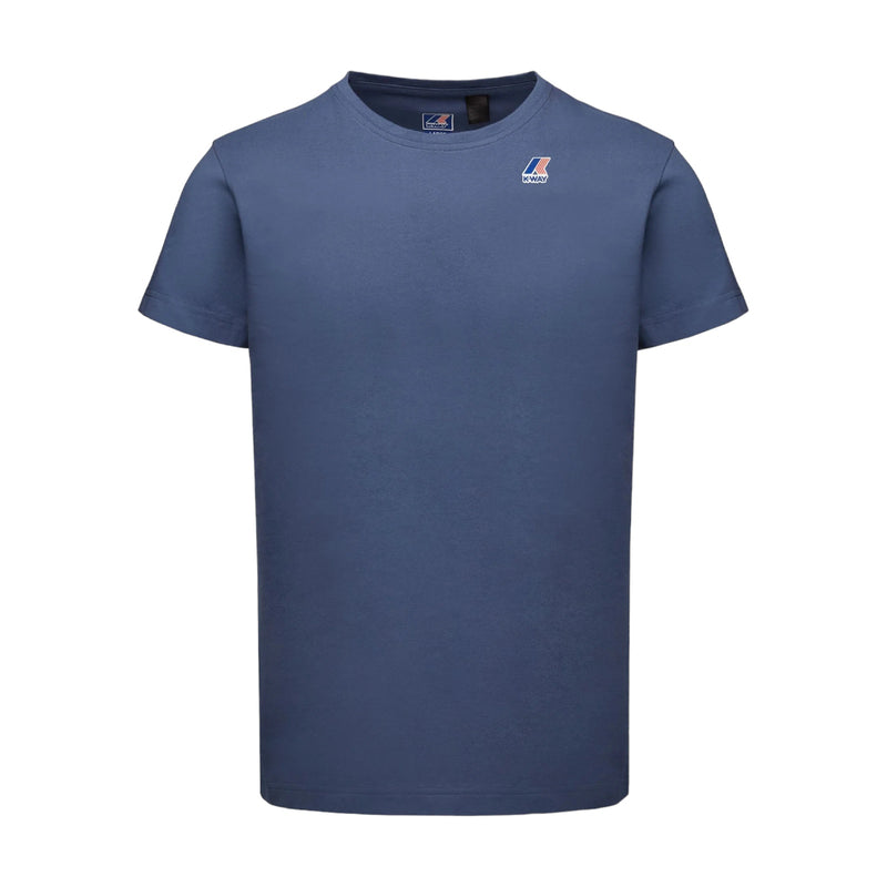 T-shirt Uomo K-Way - Le Vrai Edouard - Blu