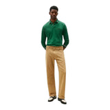 Polo a manica lunga Uomo Tommy Hilfiger - Ls Chest Embro Reg Polo - Verde