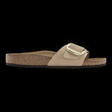 Sandali Unisex Birkenstock - Madrid Big Buckle Nubuck Leather - Beige