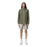 Giubbini Donna K-Way - Marguerite Stretch Poly Jersey - Verde militare