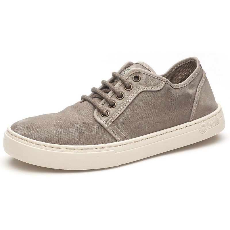 Sneaker Uomo Natural World - Basket Enzimatico - Grigio