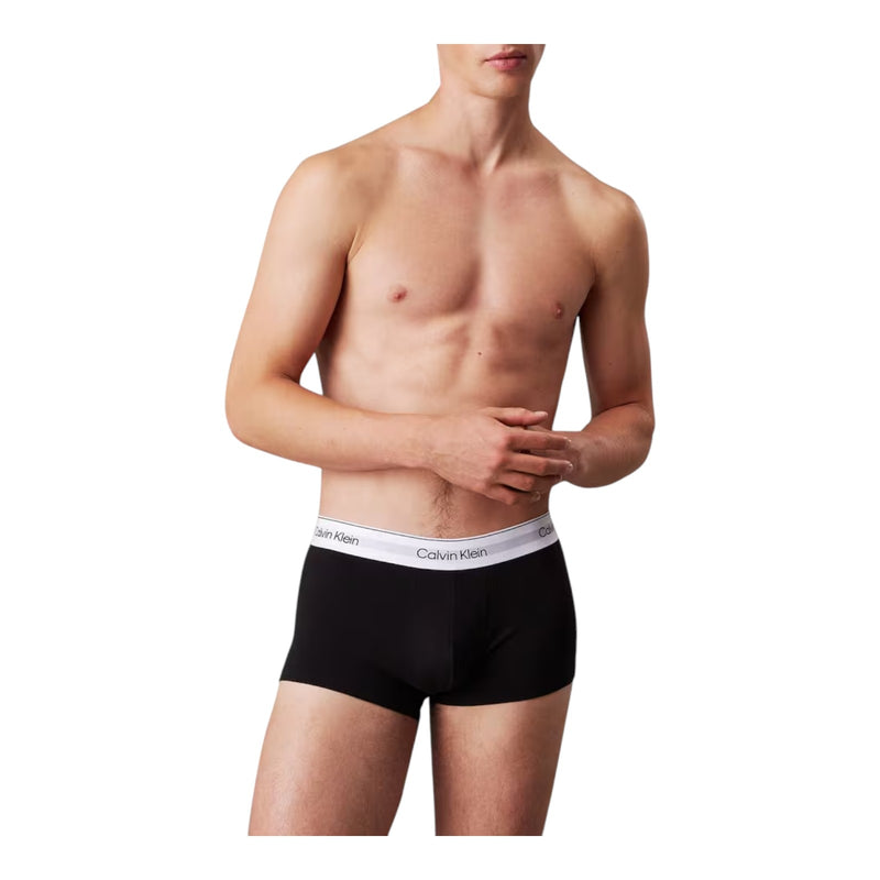 Boxer Uomo Calvin Klein - Low Rise Trunk 3Pk - Nero