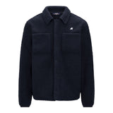Giubbotti Uomo K-Way - Cameron Sherpa Polar - Blu