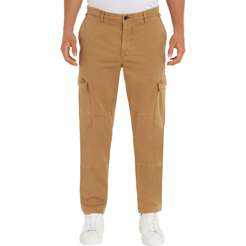 Pantaloni Uomo Tommy Hilfiger - Chelsea Cargo Gabard - Marrone