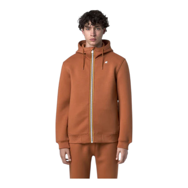 Felpe con cappuccio Uomo K-Way - Rainer Spacer - Arancione