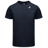 T-shirt Uomo K-Way - Le Vrai Edouin Uvp - Blu