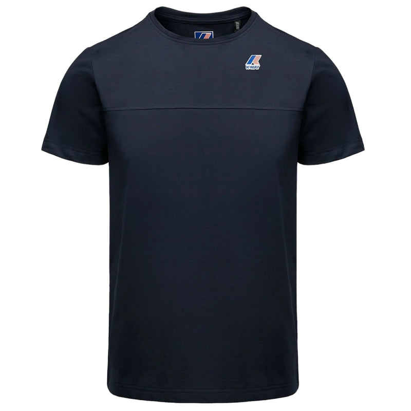 T-shirt Uomo K-Way - Le Vrai Edouin Uvp - Blu