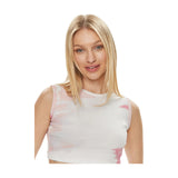 Canotte e top Donna Calvin Klein - Aop Cropped Tank Top - Multicolore