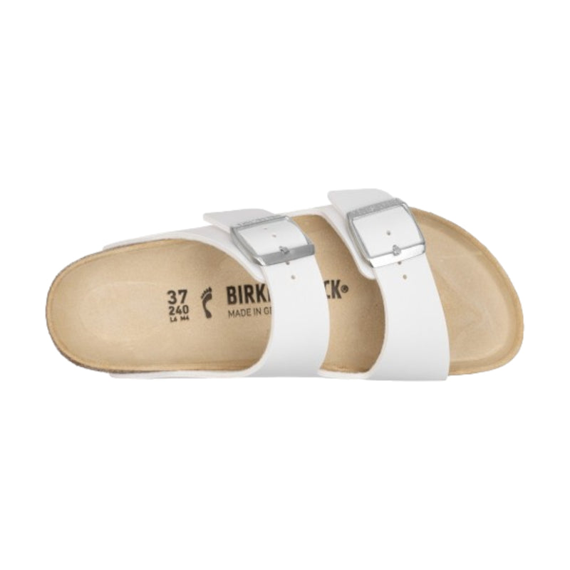 Sandali Donna Birkenstock - Arizona white, Birko Flor Calz.S - Bianco