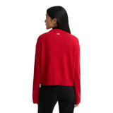 Cardigan Donna Barbour - Woodhouse Knitted Cardigan - Rosso