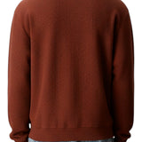 Maglie Uomo Calvin Klein - Ls Ez Cotton Waffle Crwnk Swtr 9 - Marrone