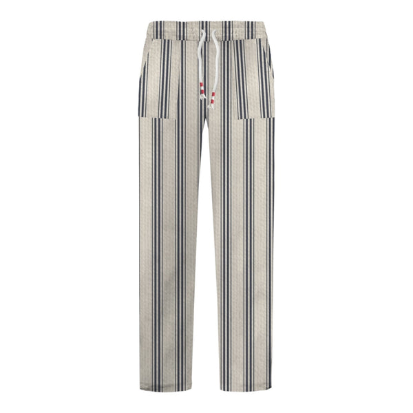 Pantaloni Bambino Mc2 Saint Barth - Calais Jr Pant With Cord Coulisse - Multicolore